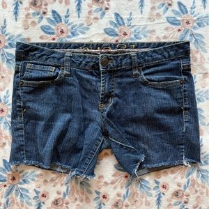 Vintage jean shorts from Rue